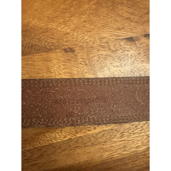 Mens Ralph Lauren Brown Belt With Leather Buckle 32/80 X  1 1/4” main image 5